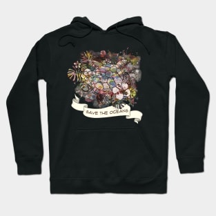 turle sea save the oceans Hoodie